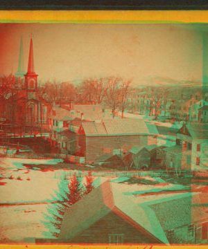 View of Paris Hill, Oxford County, Maine. 1869?-1895?