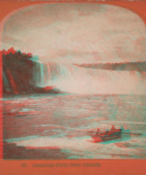 American Falls from Canada. 1869?-1880?