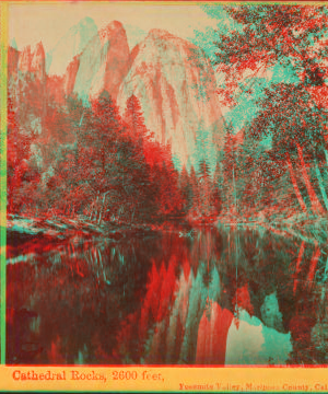 Cathedral Rocks, 2600 ft, Yosemite Valley, Mariposa County, Cal. 1861-1873 1861-1878?