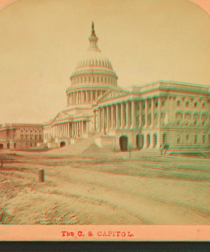 The U.S. Capitol. 1865?-1875? 1865-1875