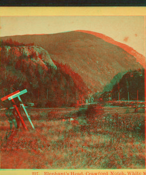 Elephant's Head, Crawford Notch, White Mts. [ca. 1872] 1858?-1895?