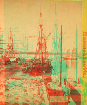 Walnut Street Wharf, whaleships &c. 1860?-1895?