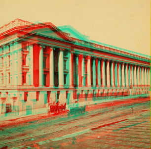 U.S. Treasury, East Front. 1860?-1915?