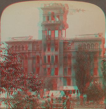 Hall of Justice, with tower shaken down by the great earthquake, San Francisco, Cal.