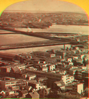 Panorama from Bunker Hill monument, N. 1862?-1885?