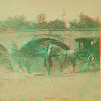 Pic-nic party at Antietam bridge, 22d September, 1862.