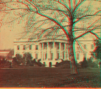 South Front of the White House. 1860-1880 1860?-1880?