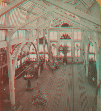 Conservatory Chapel, Forest Hill Cemetery, Utica, N.Y. [interior] [1866?-1900?]