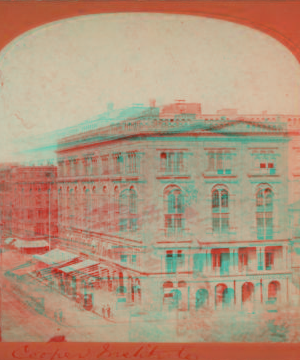 Cooper Institute [or Union], New York City. 1859?-1895?