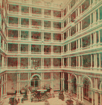 Palace Hotel, S. F., interior view