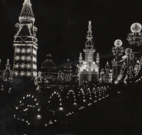 One of the attractions of New York's most popular pleasure resort - electrical display at Luna Park, Coney Island, N.Y. c1906 [1865?]-1919