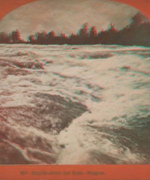 Rapids above the Falls, Niagara 1865?-1880?