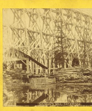 Shuman's Mill, Catawissa. 1865?-1880?