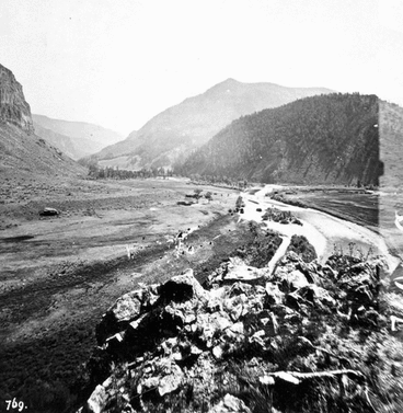 Wagon Wheel Gap, Rio Grande River. Mineral County, Colorado. 1874.