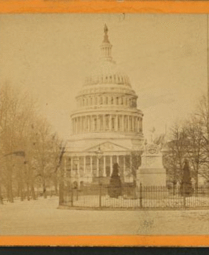 Capitol, Washington. [ca. 1865] 1865?-1885?