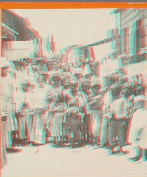 Groupe of natives in Ponce, Porto Rico [ca. 1900]