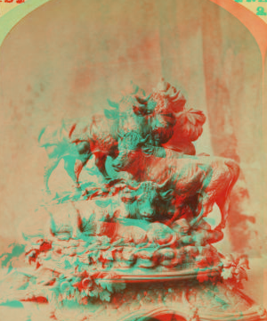 [Sculptural composition with cattle.] 1876