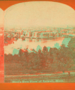 Bird's eye view of Lowell, Mass. 1865?-1885?