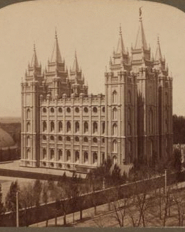 The pride of the Mormons, the Temple, Salt Lake City, Utah. 1865?-1910? c1901