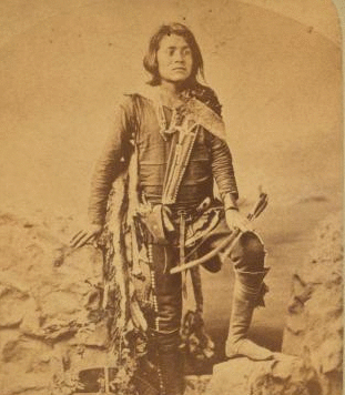 Benito, Ute Indian boy. 1865?-1885?