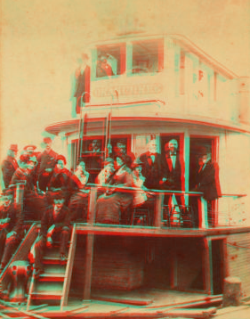 ["Okahumkee" Steamer with passengers.] [ca. 1880] 1870?-1910?