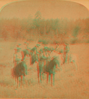 Group of cowboys, New Mexico, U.S.A. 1870?-1900?