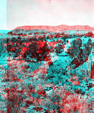 Ruins near the Legendary Butte. Montezuma County, Colorado. 1874.