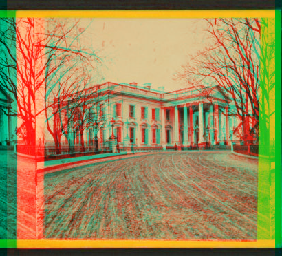 White House, North Front. 1865-1870 1865?-1870?