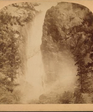 Bridal Veil Falls, Yosemite Valley, California, U.S.A. 1893-1895