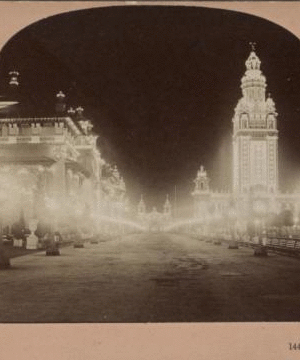 Majestic splendor. Eventide at the Pan American Exposition. [1865?-1905?] 1901