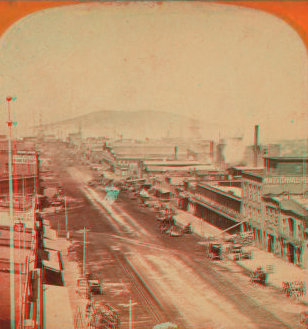 Market Street, from Montgomery. [ca. 1870] 1860?-1907