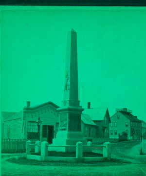 [The Civil War monument.] 1867?-1890?