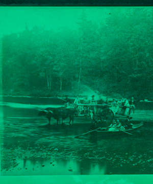 Fording the River. 1868?-1885?