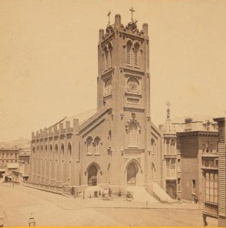St. Mary's Cathedral, San Francisco, Cal. 1865?-1880? [ca. 1865]