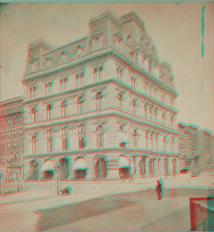 New Masonic Temple, Twenty-third St. & 6th Ave. [1865?-1896?] [ca. 187-]