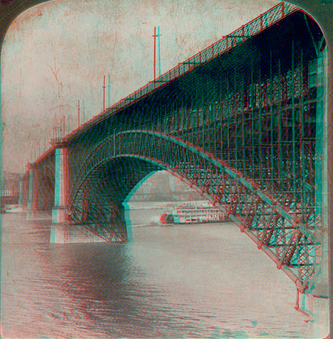 $10,000,000 (west) bridge over the Mississippi River at St. Louis, Mo. (29-5814)