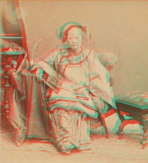 Chinese lady. 1868?-1900? [ca. 1875]