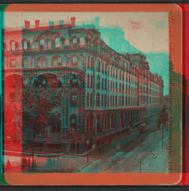 [U. States Hotel, Broadway.] [1870?-1879?]