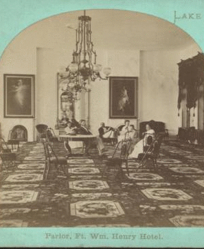 Parlor, Ft. Wm. Henry Hotel. [1870?-1885?]