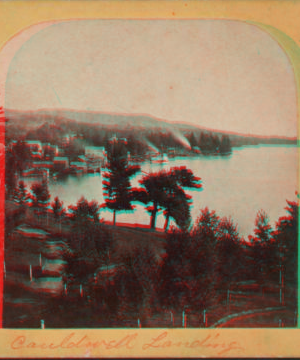 Cauldwell [i.e. Caldwell] Landing, Lake George. [1860?-1895?]