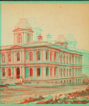 New Custom House, Portland. 1865?-1883?