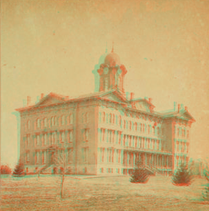 [Bloomington: the Normal School building.] 1865?-1900?