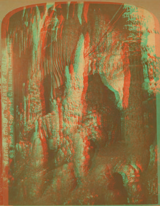 Oberon's grotto, Caverns of Luray. 1882