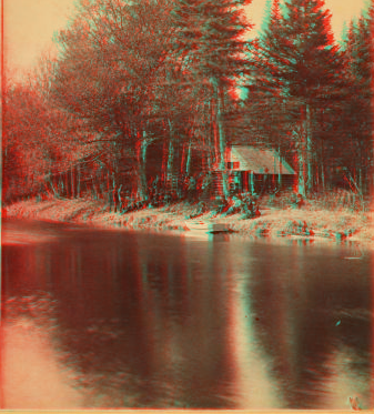 Scenes at "Camp Webster,"  Jonesboro, Maine. 1869?-1885?