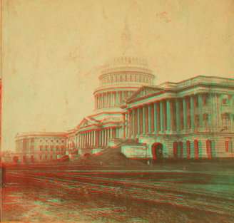 [U.S. Capitol. East Front.] 1859?-1890?