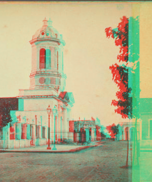 Catholic Church. Cienfuegos, Cuba. 1864