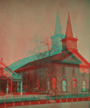 Christian Church, Stockton, California. 1869?-1879? ca. 1880