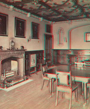 Abbotsford - Room in which Sir Walter Scott Died