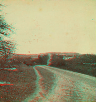 Battle St. looking towards Cosser Hill. 1870?-1896?