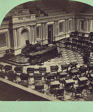 United States Capitol Senate Chamber, 1867